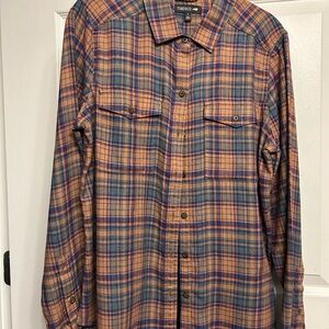 Women’s Toad&Co Multicolor Plaid Flannel Shirt Size Small